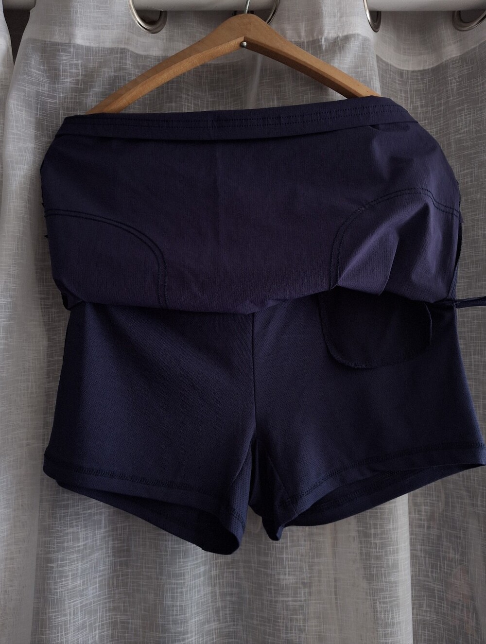 Green Tea Navy Skort Size Medium - Picture 5 of 6